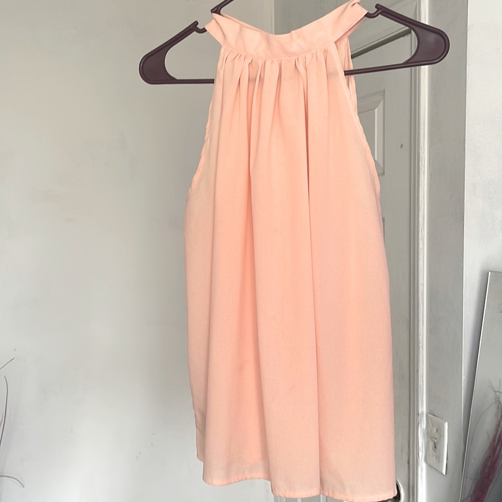 Open back shirt